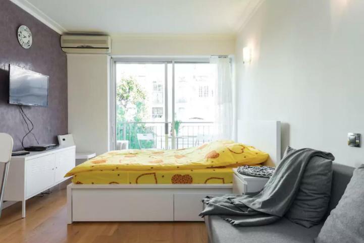 Quiet Studio With A Big Balcony Nice Bagian luar foto