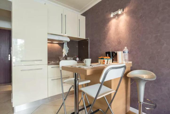 Quiet Studio With A Big Balcony Nice Bagian luar foto